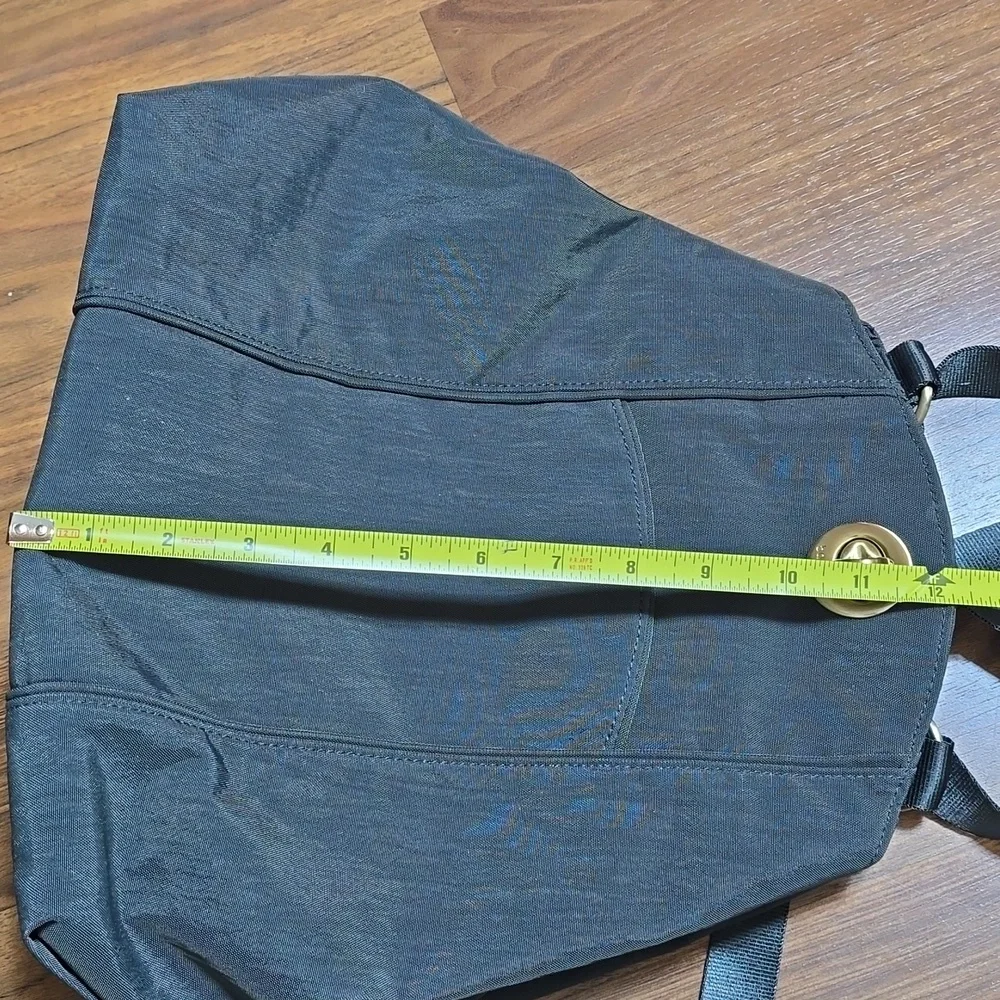 Baggallini Charcoal Gray Backpack Purse Bag